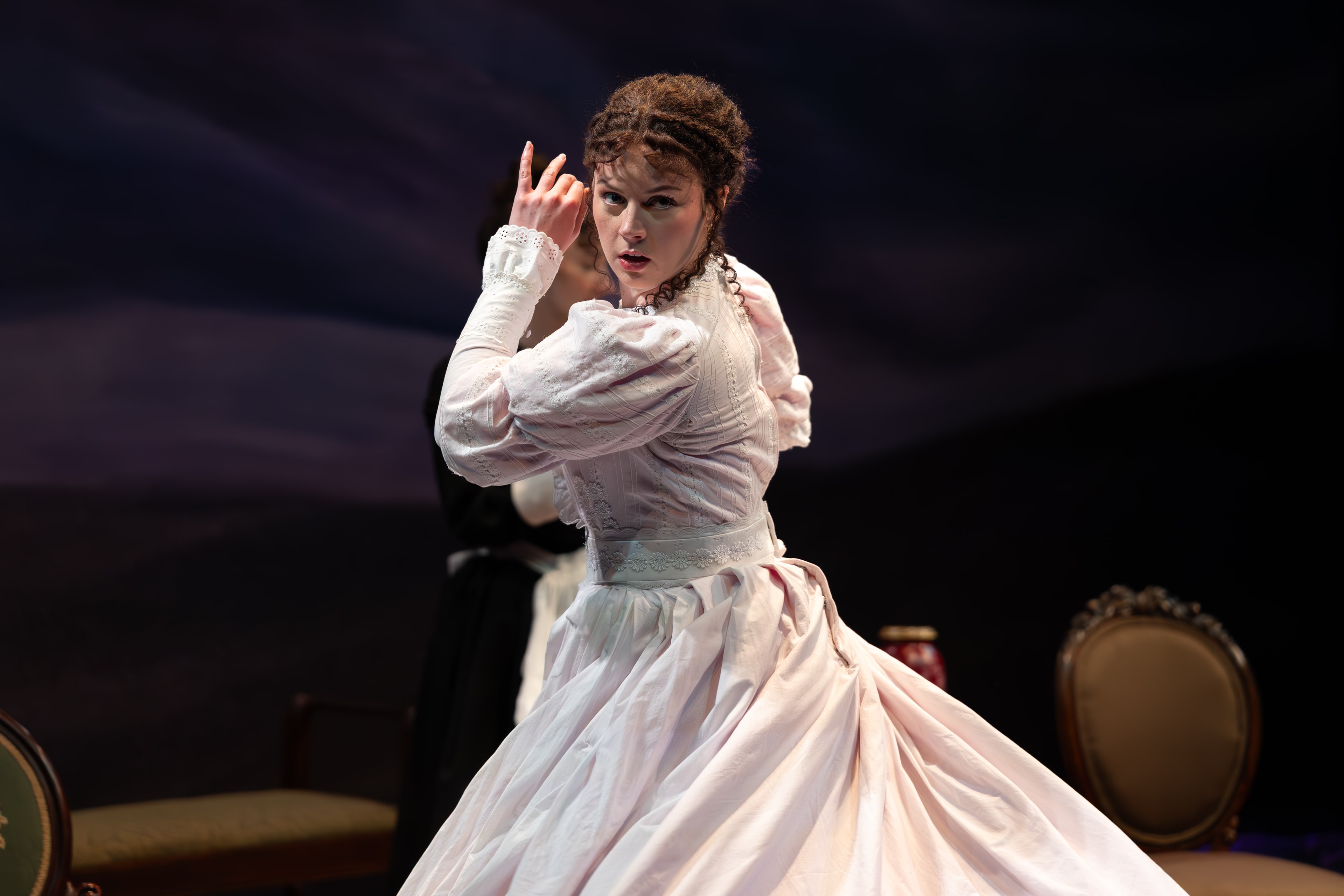 Hannah Szemereta as Huldey in The Moors at UNCSA